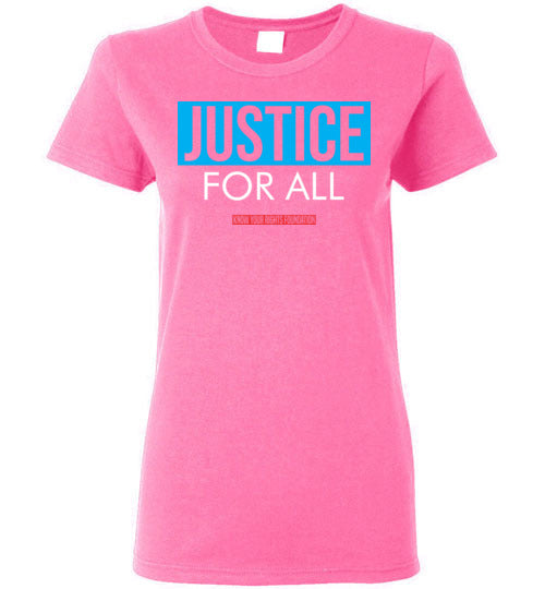 Women's Justice For All Tee #3