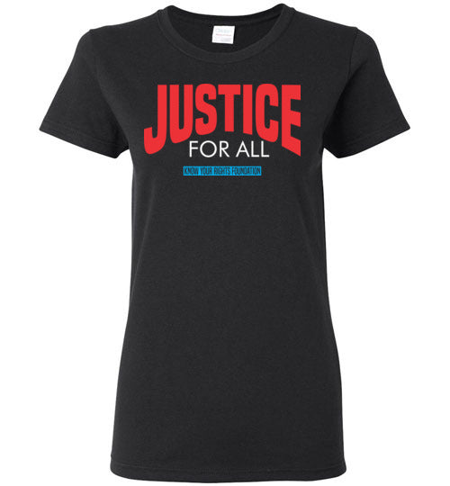 Women's Justice For All Tee #2