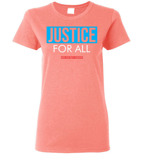 Women's Justice For All Tee #3