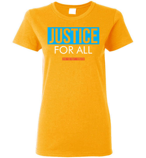 Women's Justice For All Tee #3