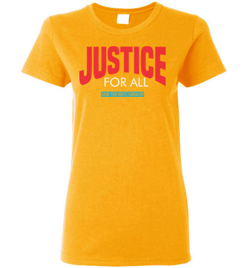 Women's Justice For All Tee #2