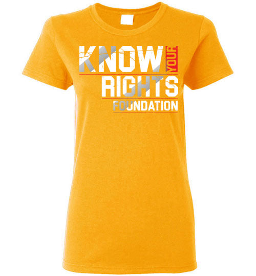 Women's Know Your Rights Foundation Tee #3