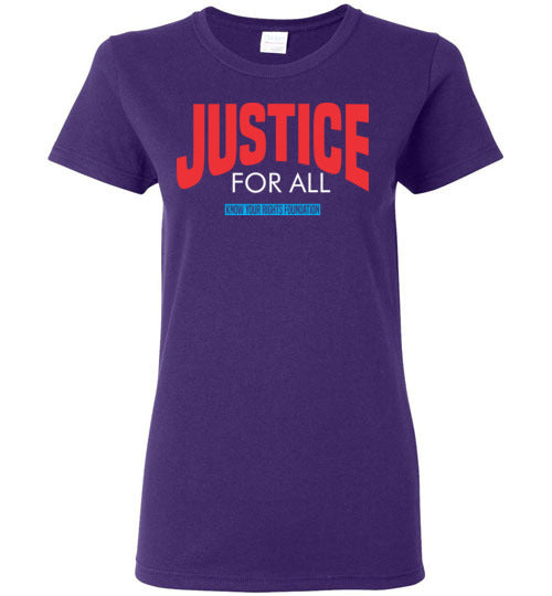 Women's Justice For All Tee #2