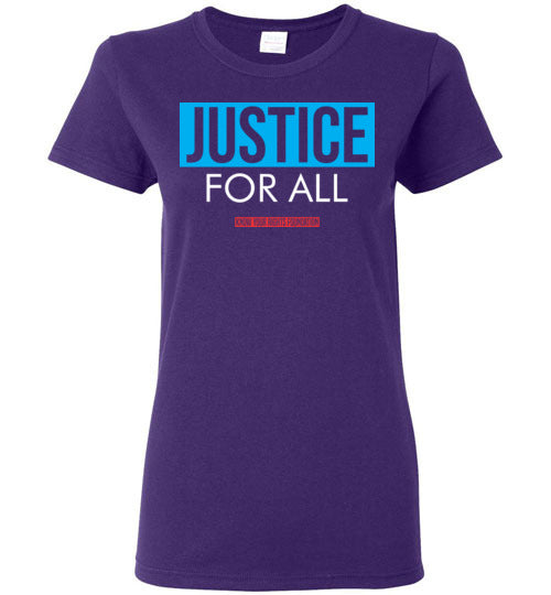 Women's Justice For All Tee #3