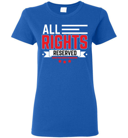 Women's All Rights Reserved Tee #3