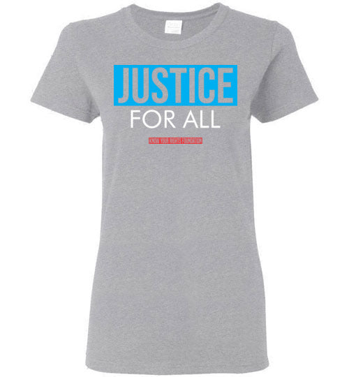 Women's Justice For All Tee #3