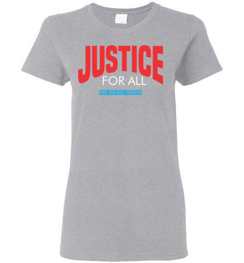 Women's Justice For All Tee #2