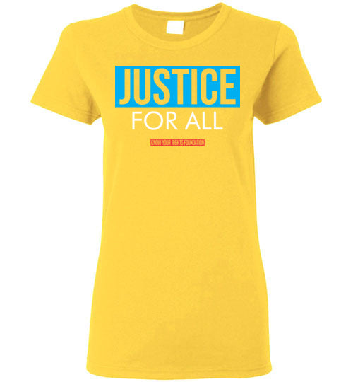 Women's Justice For All Tee #3
