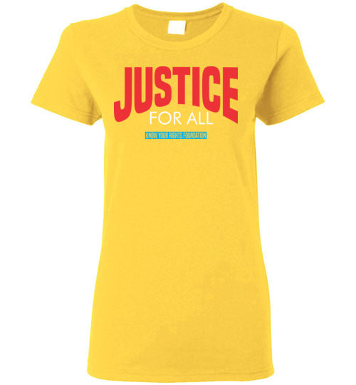 Women's Justice For All Tee #2