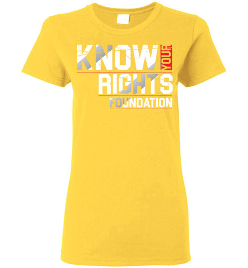 Women's Know Your Rights Foundation Tee #3