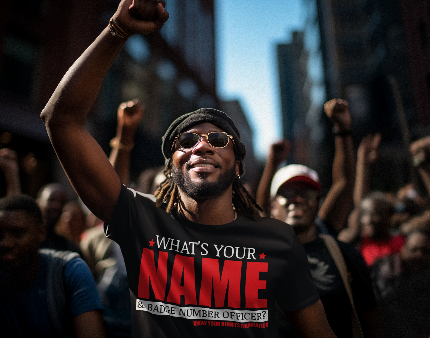 What's Your Name & Badge Number. Tee #3