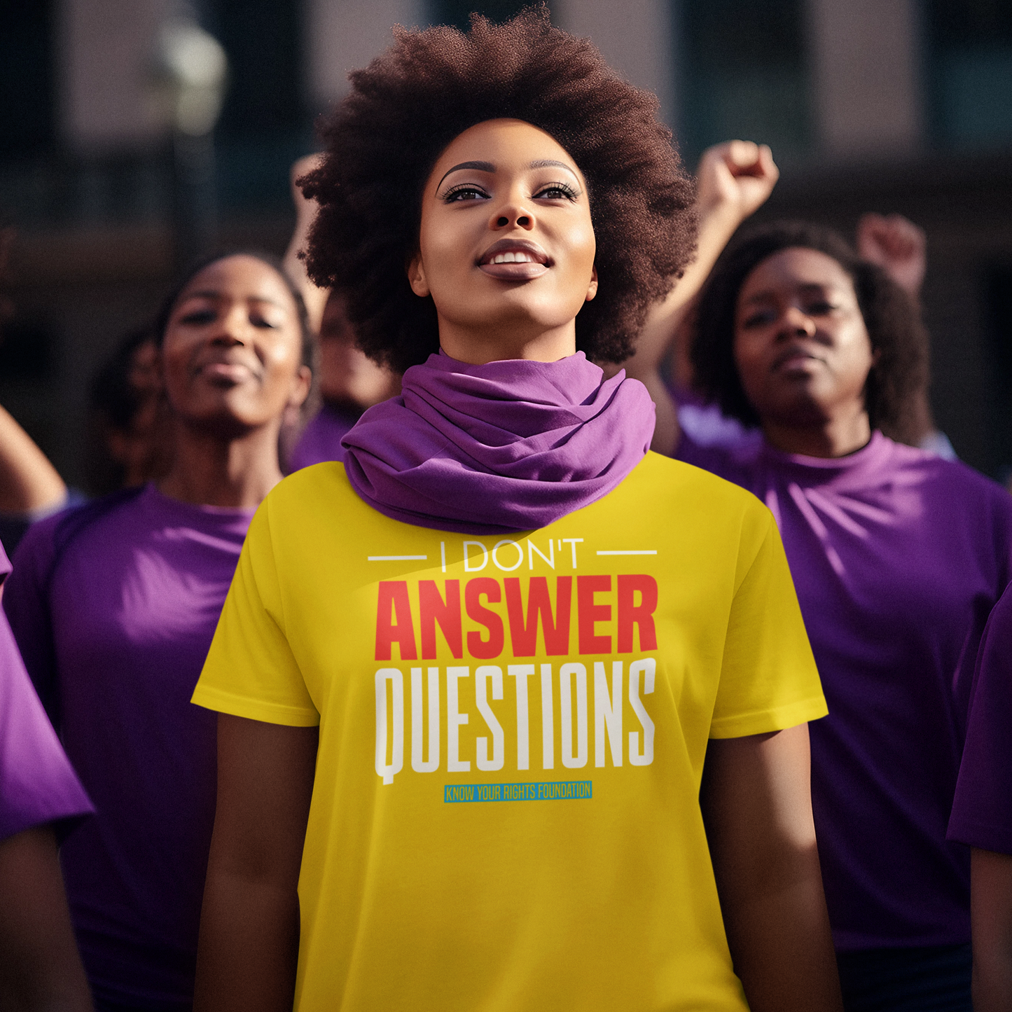 Women's I Don't Answer Questions Tee #1