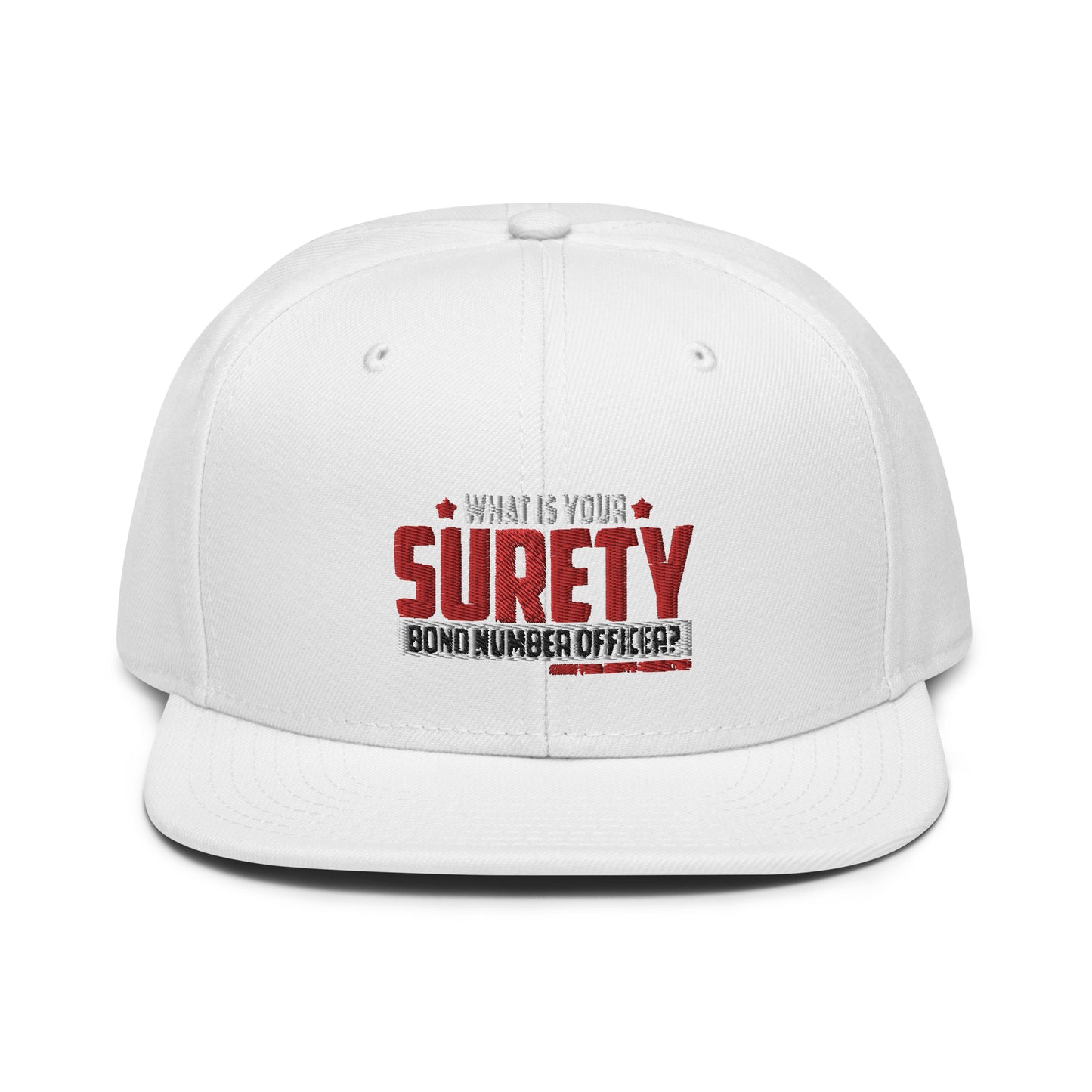 What is Your Surety Snapback Cap