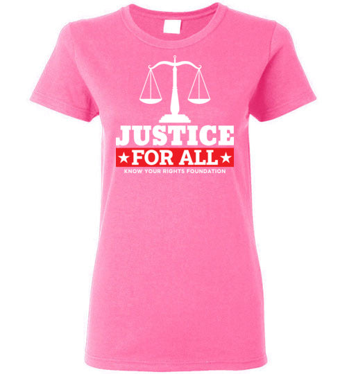 Women's Justice For All Tee #1