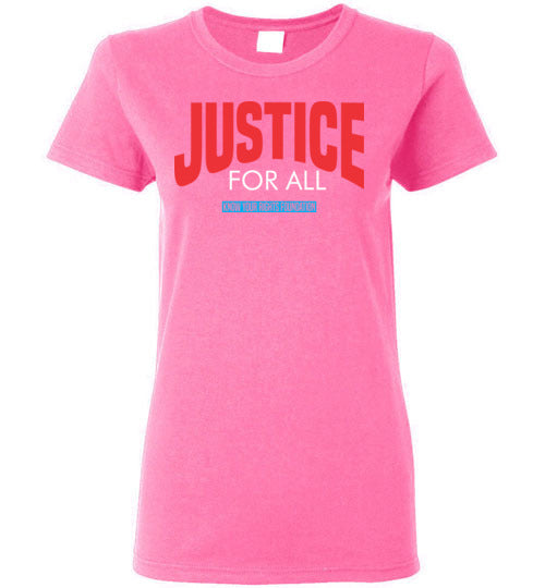 Women's Justice For All Tee #2