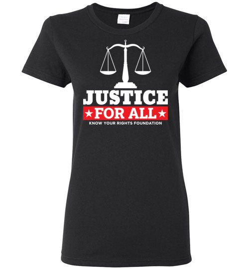 Women's Justice For All Tee #1