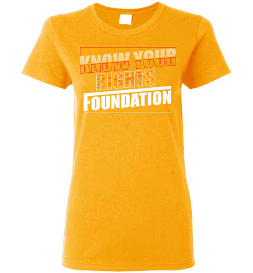 Women's Know Your Rights Foundation Tee #6
