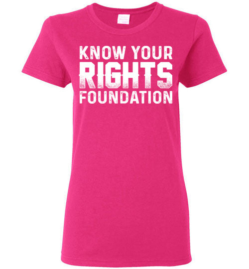 Women's Know Your Rights Foundation Tee #5
