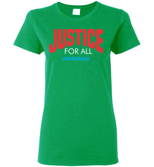 Women's Justice For All Tee #2