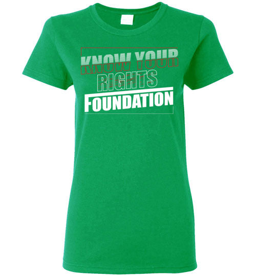 Women's Know Your Rights Foundation Tee #6