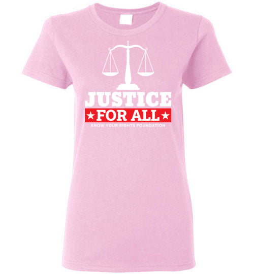 Women's Justice For All Tee #1