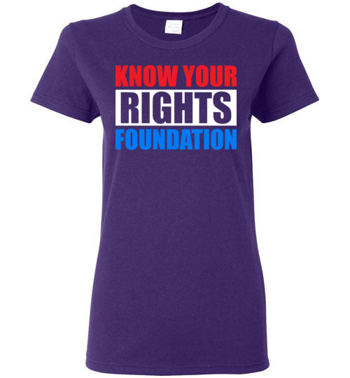 Women's Know Your Rights Foundation Tee #1
