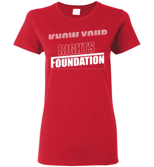 Women's Know Your Rights Foundation Tee #6