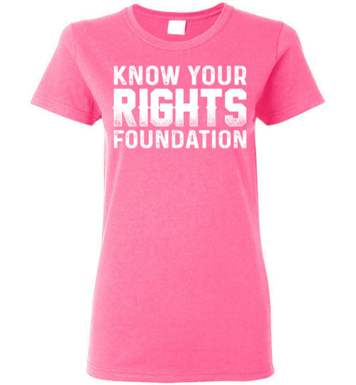 Women's Know Your Rights Foundation Tee #5