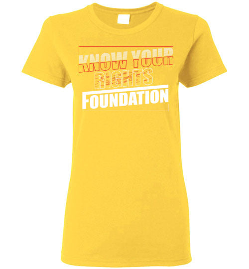 Women's Know Your Rights Foundation Tee #6