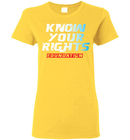 Women's Know Your Rights Foundation Tee #7