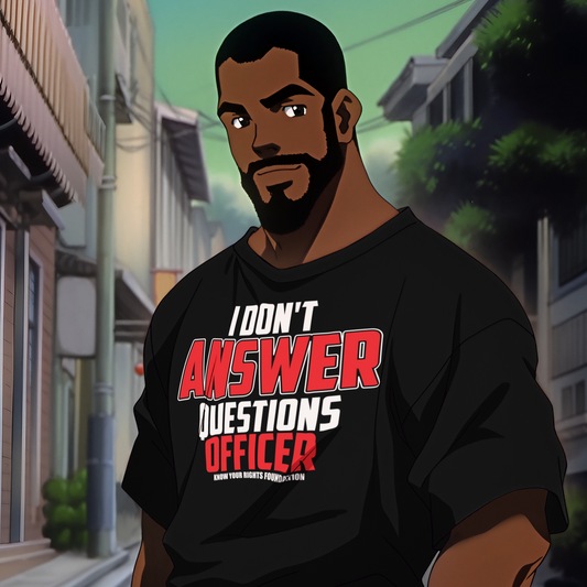 I Don't Answer Questions Tee #2