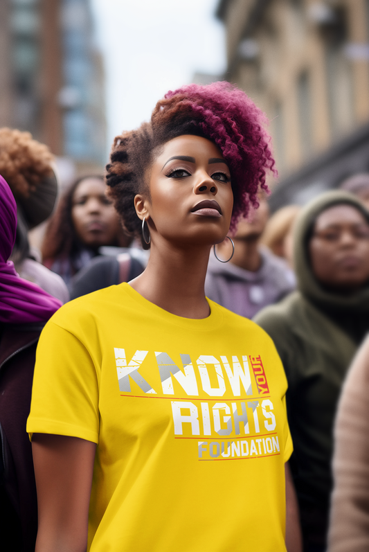Women's Know Your Rights Foundation Tee #3