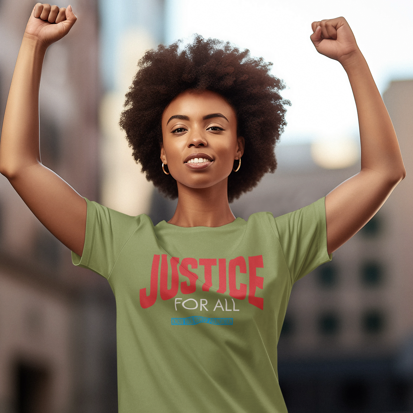 Women's Justice For All Tee #2