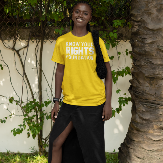 Women's Know Your Rights Foundation Tee #5