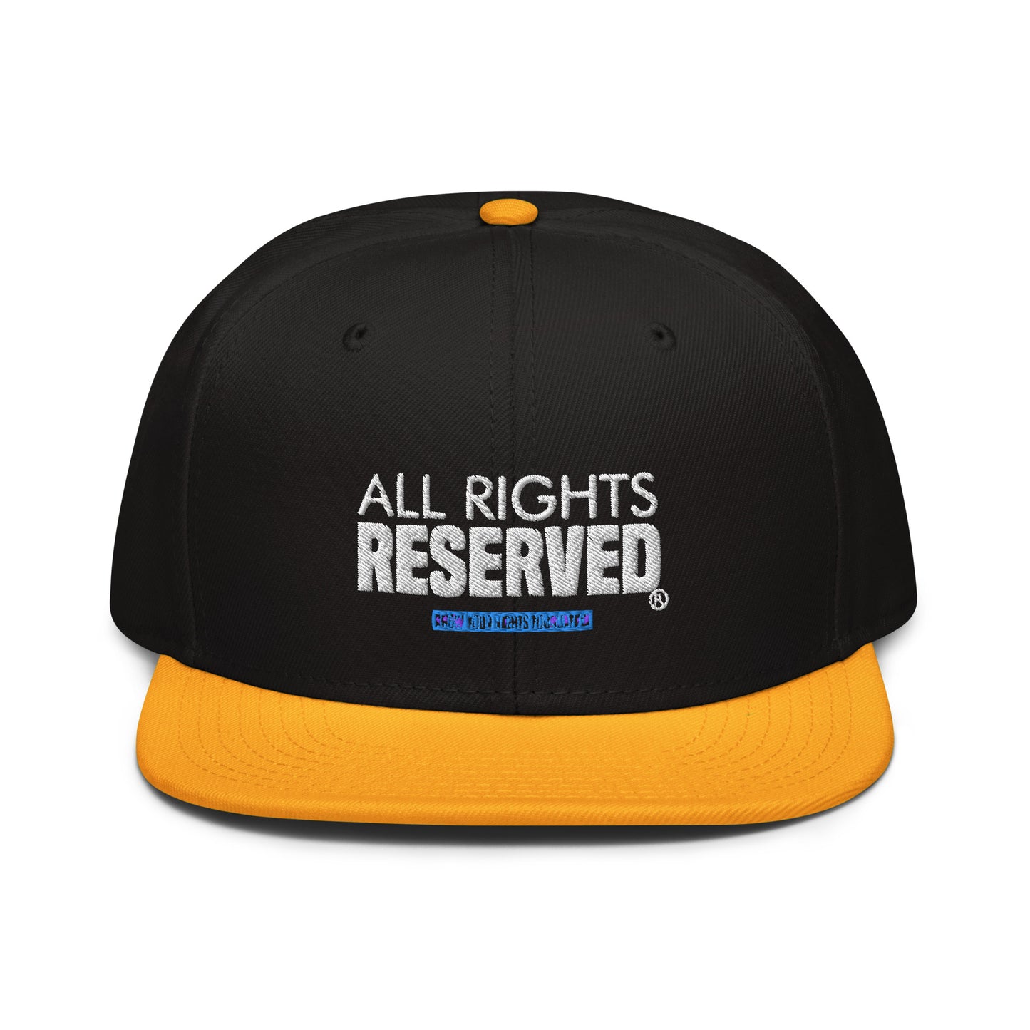 All Rights Reserved Snapback Cap