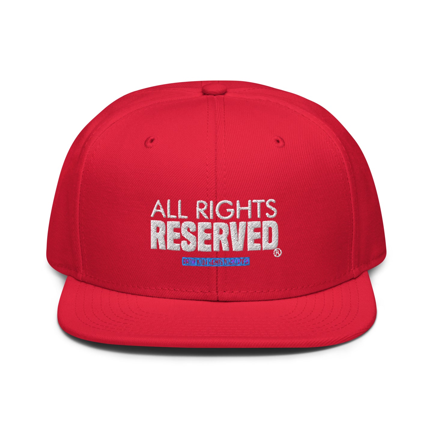 All Rights Reserved Snapback Cap