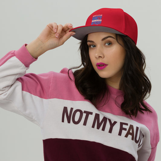 What is Your Surety Snapback Cap