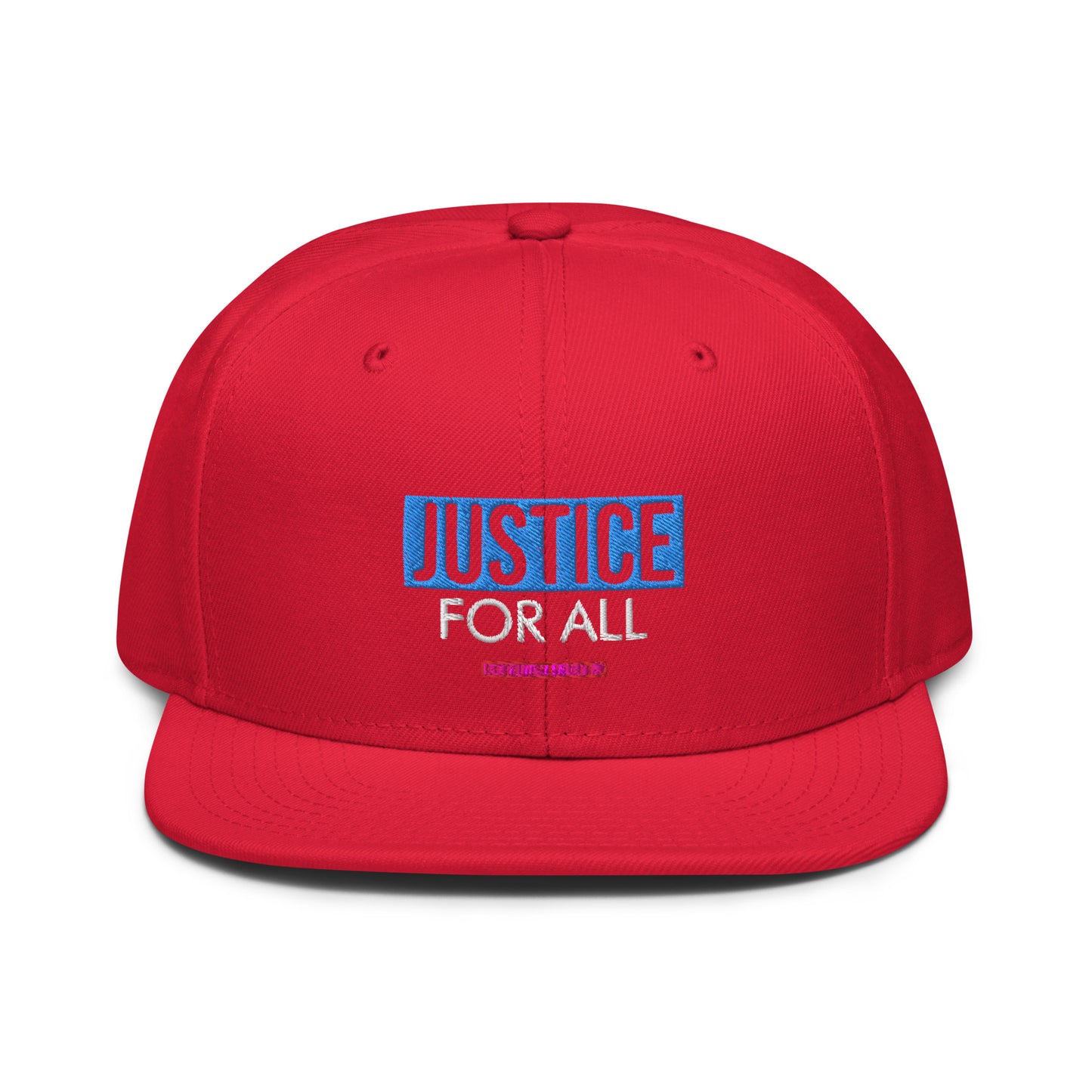 Justice For All Snapback Cap