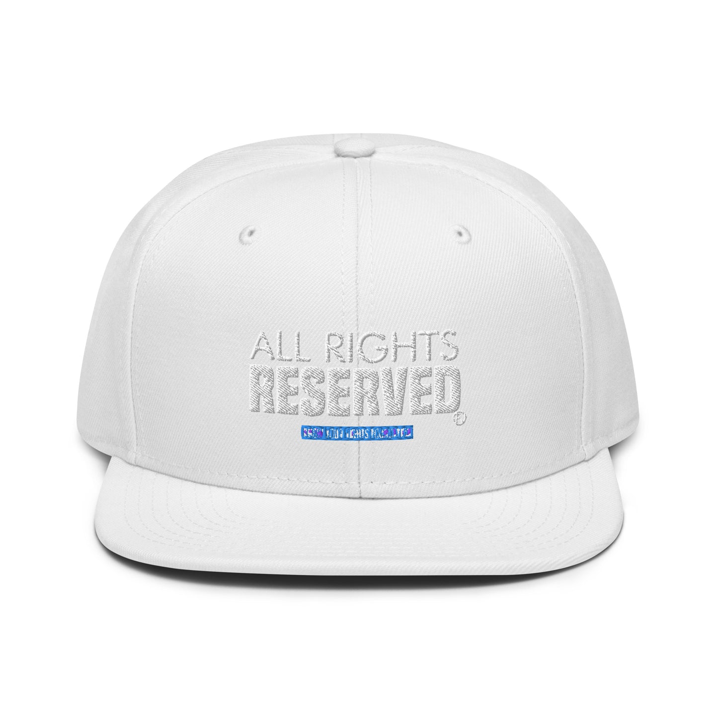 All Rights Reserved Snapback Cap