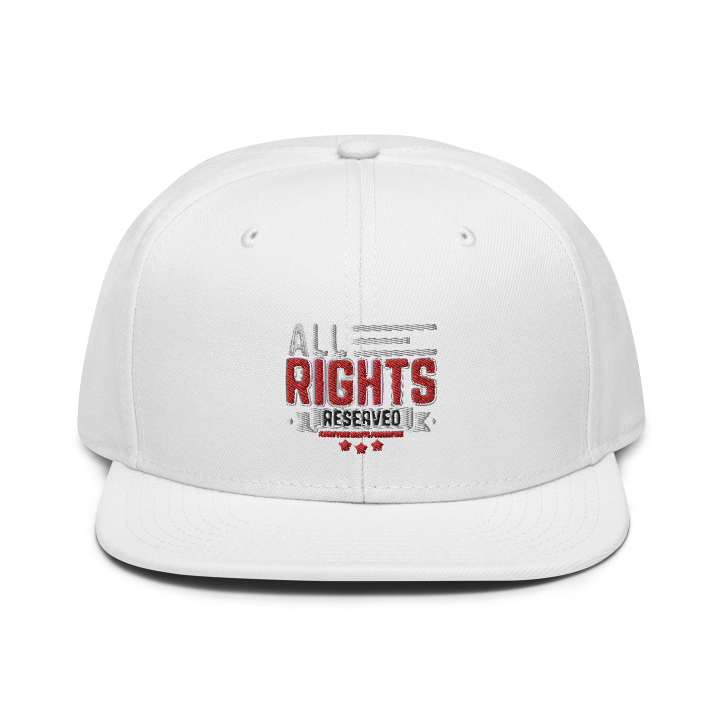 All Rights Reserved Snapback Cap