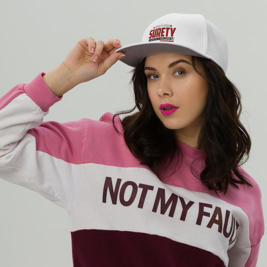 What is Your Surety Snapback Cap